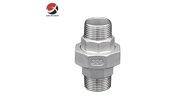 不鏽鋼(gang)雙頭外牙(yá)活接管件(jiàn)