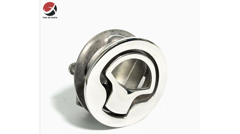 不鏽(xiu)鋼鎖體地(di)闆扣 釣魚(yú)艇遊艇艙(cang)蓋甲闆拉(la)手